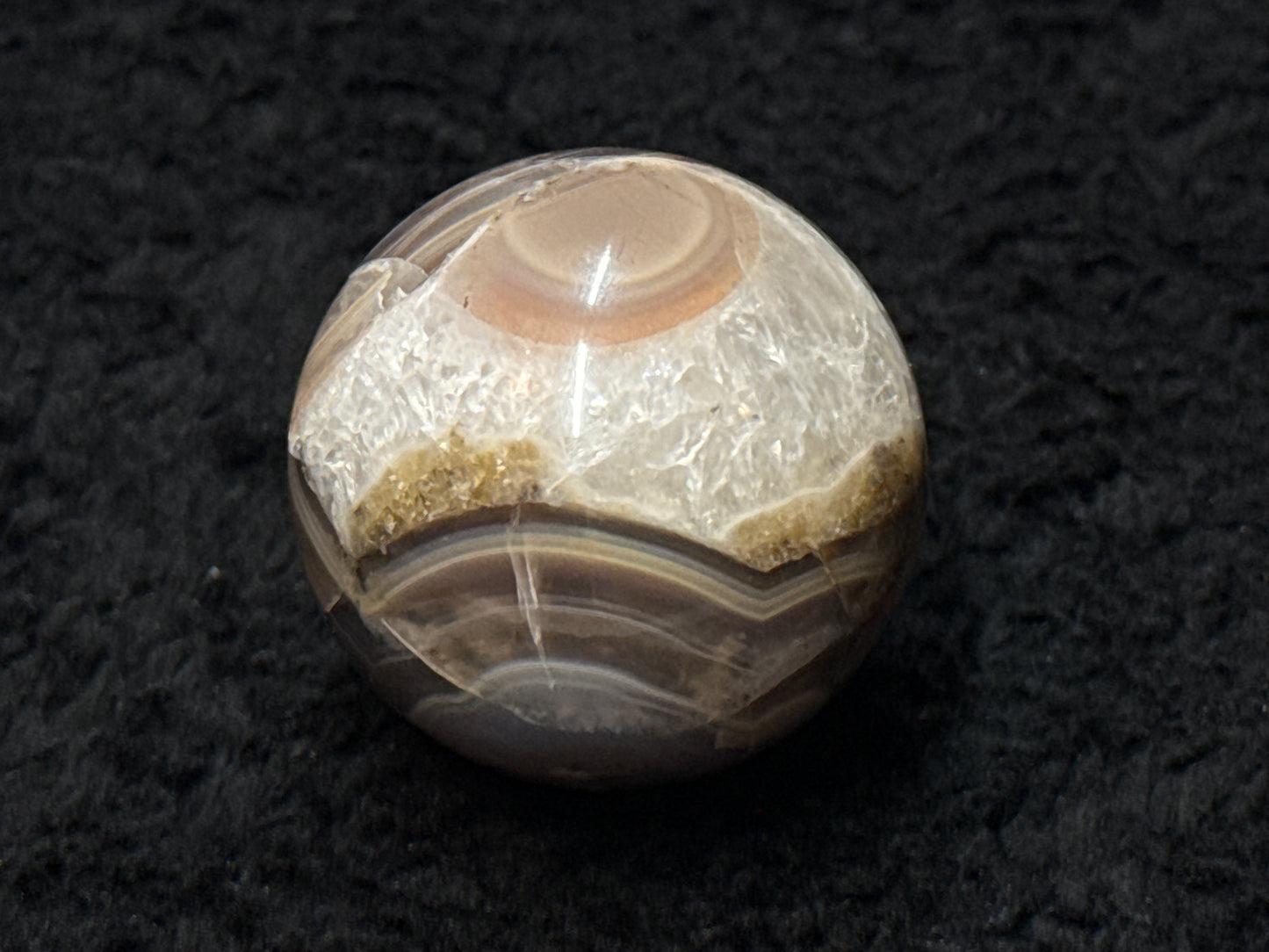 Brazilian Agate Sphere 1-5/8”