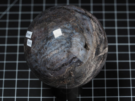 Luna Agate Sphere 3-1/4”