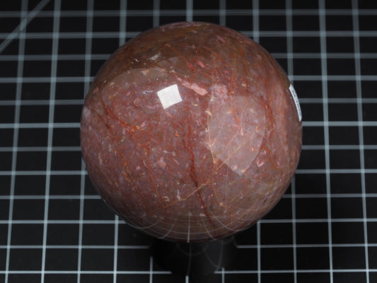 Confetti Agate Sphere 3”