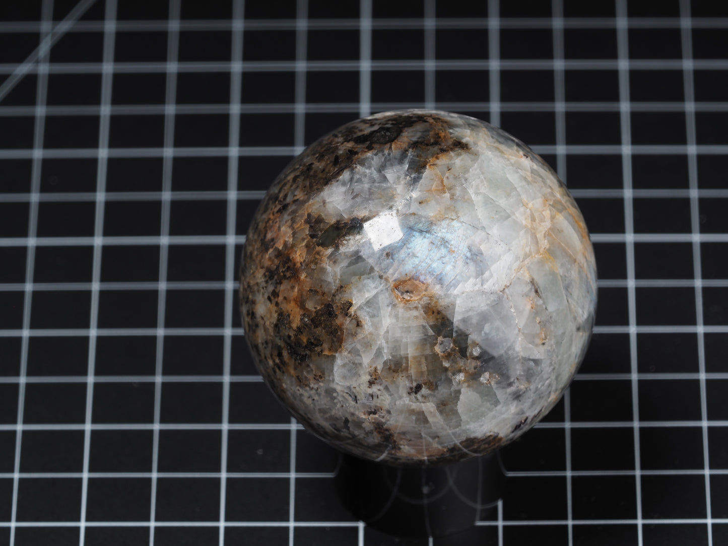 Moonstone Sphere 2-1/2”