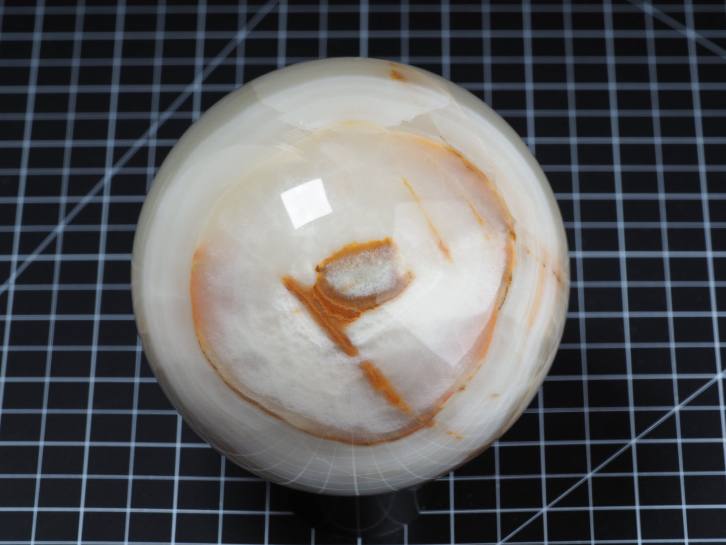 Verde Pachuca Onyx Calcite Sphere 4-1/2”