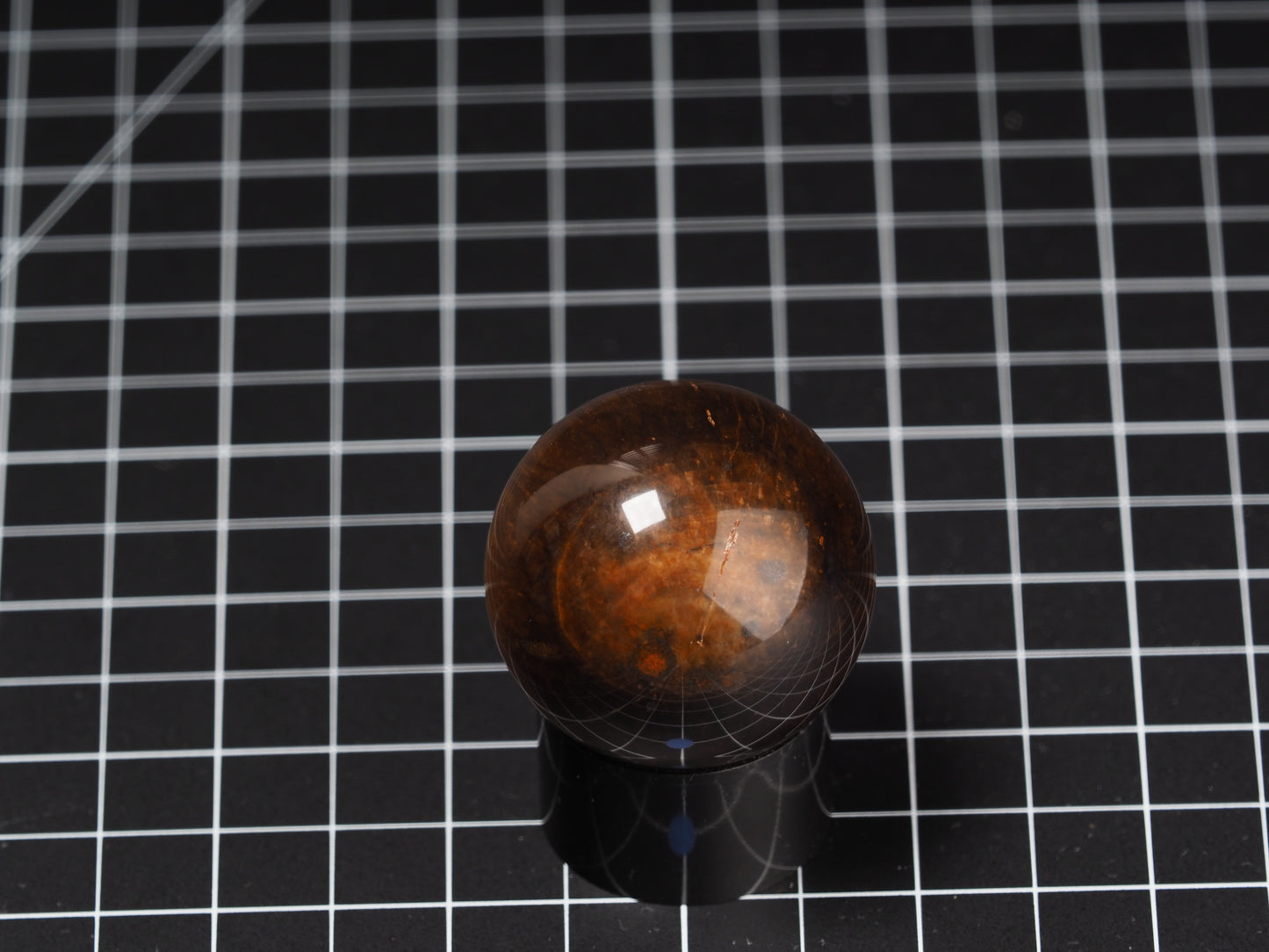 Variegated Tiger Eye Sphere 1-5/8”