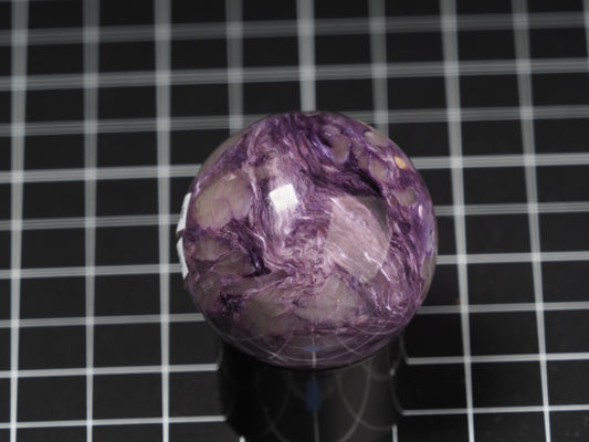 Charoite Sphere High Grade Sphere 1-11/16”