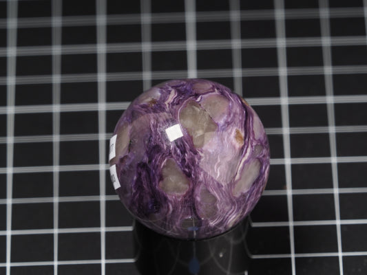 Charoite Sphere High Grade Sphere 1-11/16”