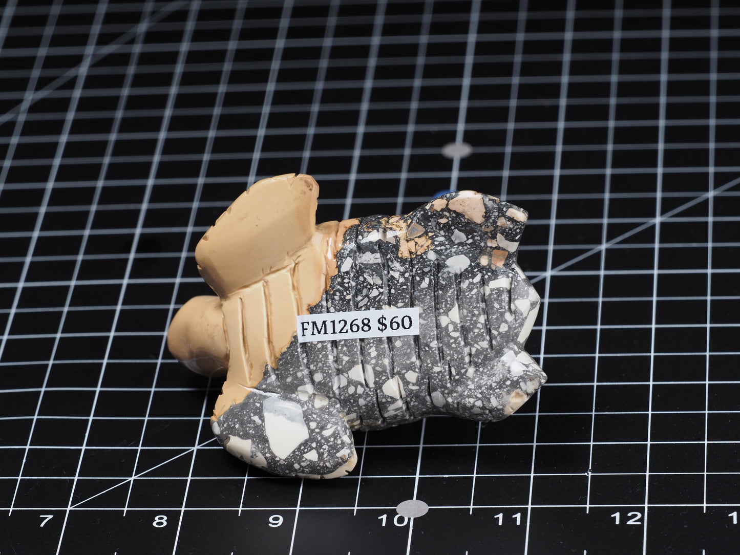 Sea Turtle Maligano Jasper Carving