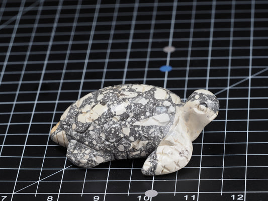 Sea Turtle Maligano Jasper Carving
