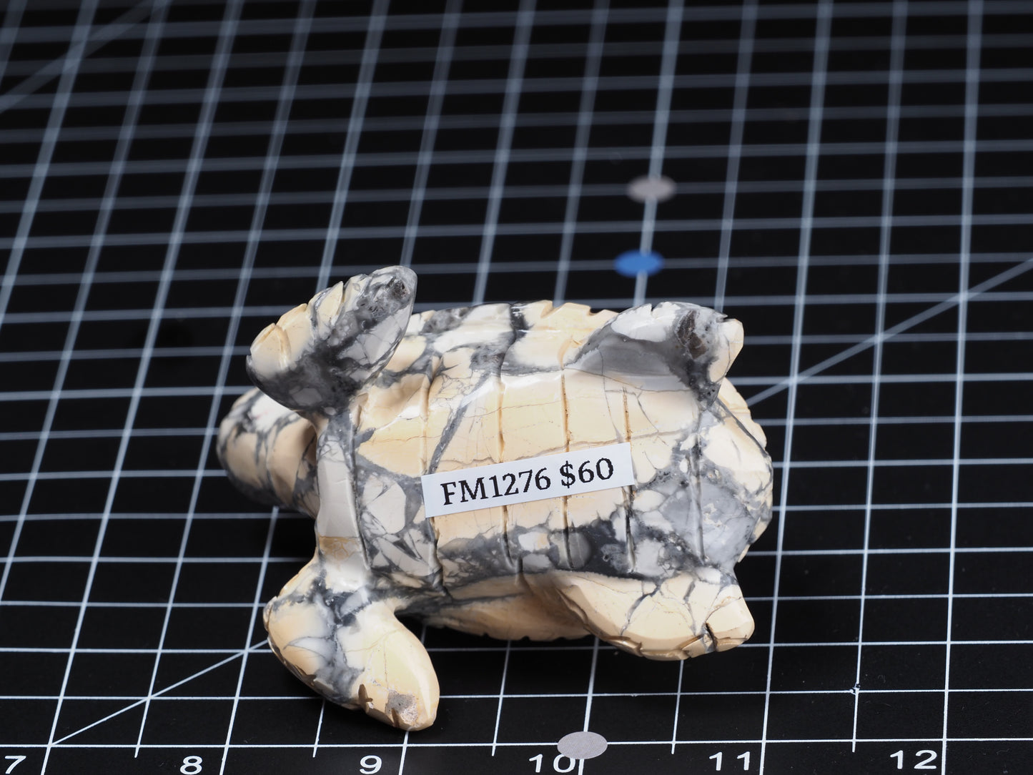 Sea Turtle Maligano Jasper Carving