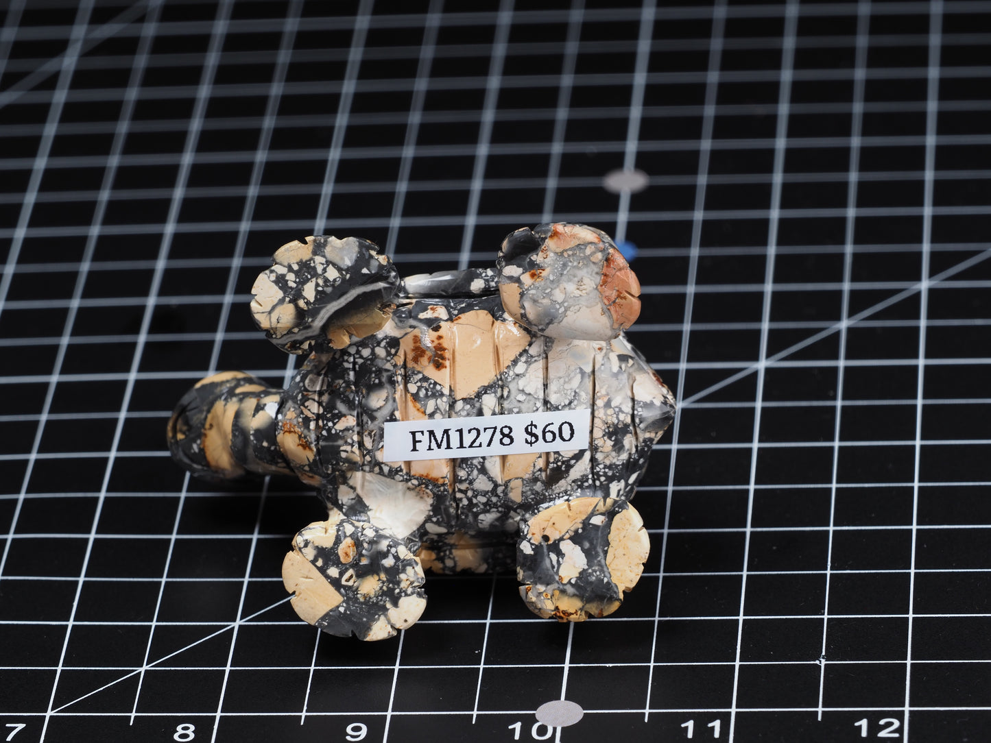 Tortoise / Turtle Maligano Jasper Carving