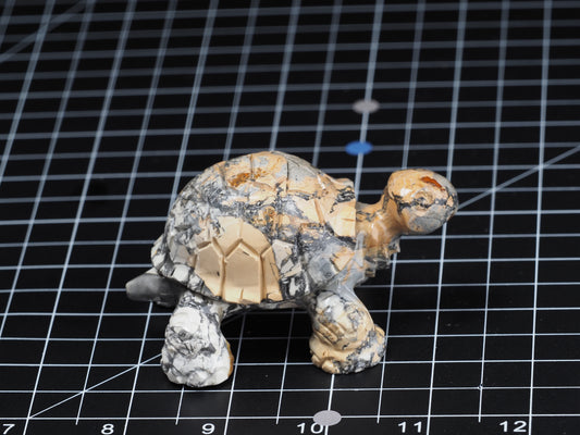 Tortoise / Turtle Maligano Jasper Carving