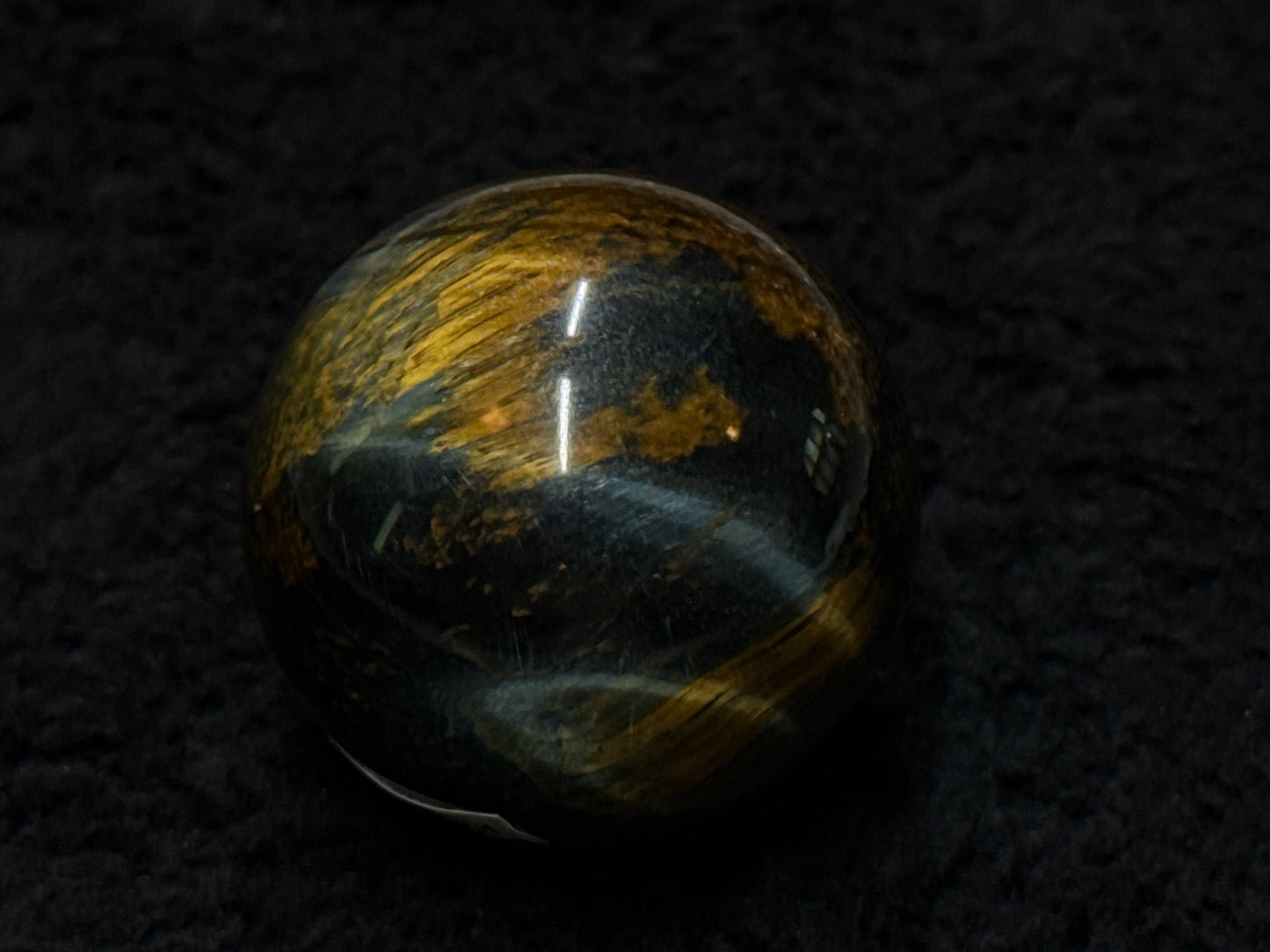 Variegated Tiger Eye Sphere 1-11/16”