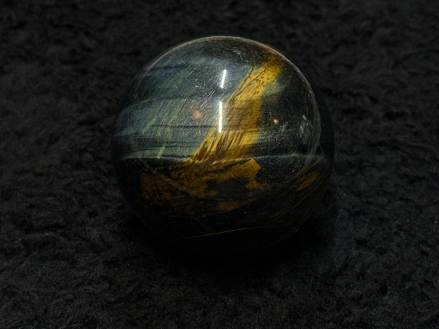 Variegated Tiger Eye Sphere 1-11/16”