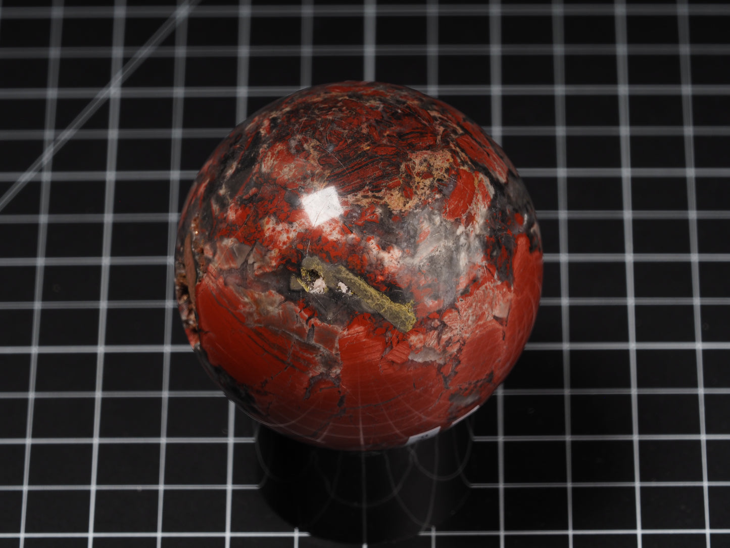 Red Brecciated Jasper Sphere 2-5/8”