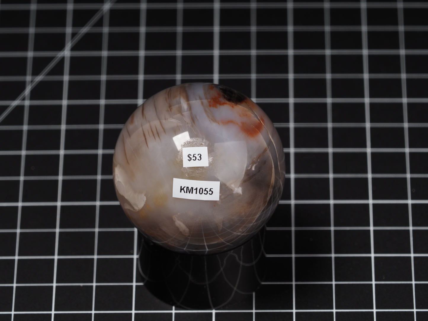 Arizona Petrified Wood Sphere 2-1/8”