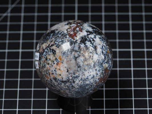 St. Johns Flower Agate Sphere 2-5/8”