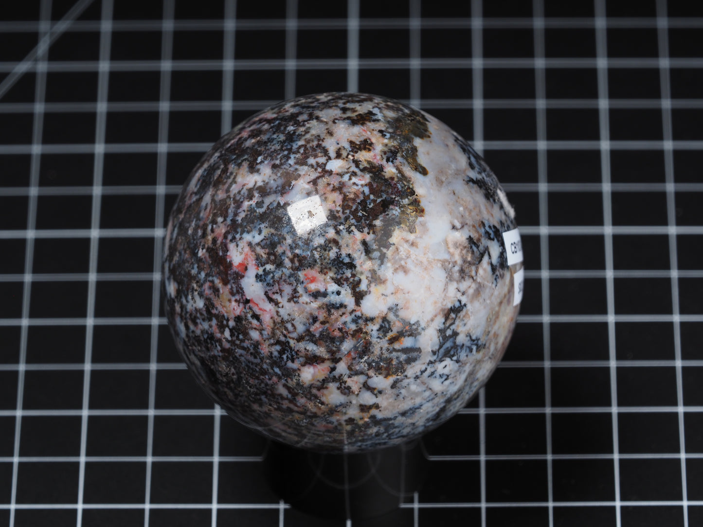 St. Johns Flower Agate Sphere 2-5/8”