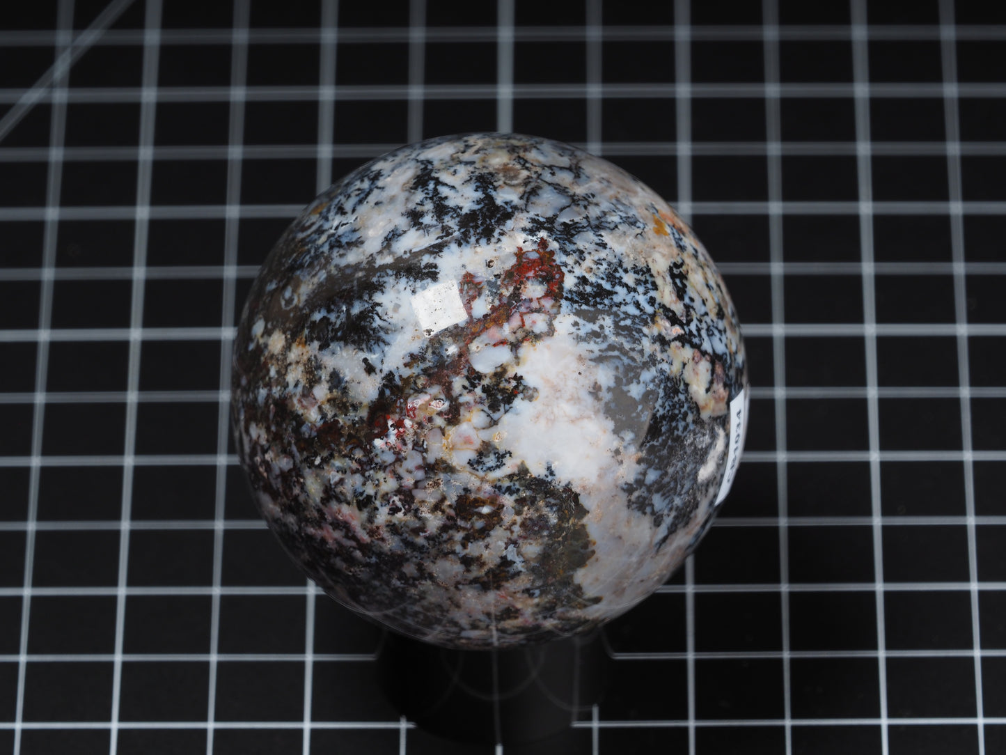 St. Johns Flower Agate Sphere 2-5/8”