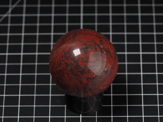 Red Brecciate Jasper Sphere 2-3/16”
