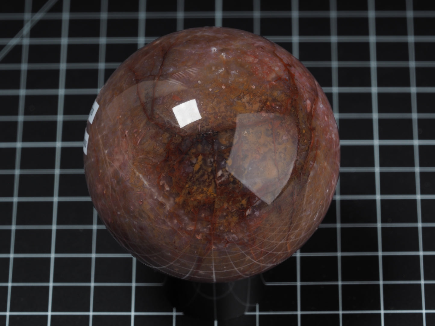 Confetti Agate Sphere 3”