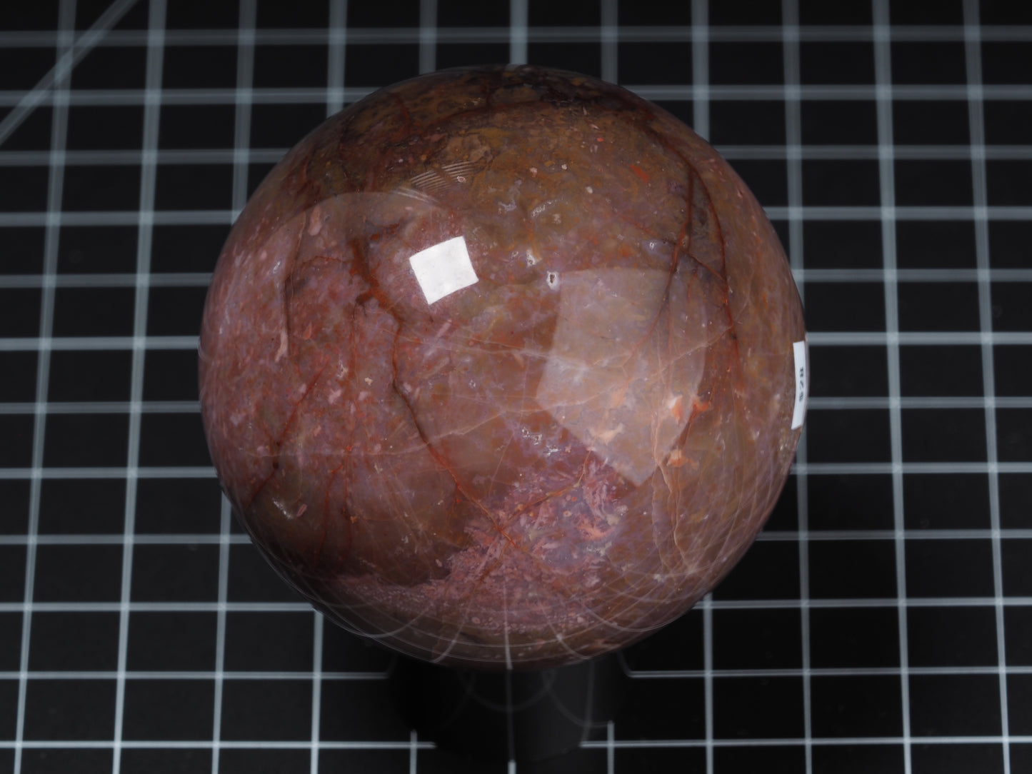 Confetti Agate Sphere 3”