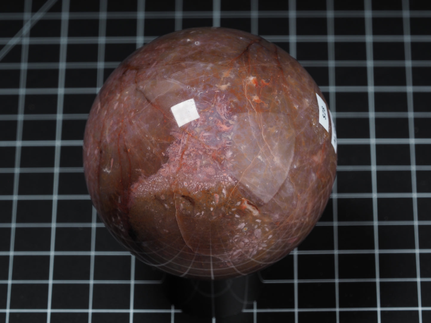 Confetti Agate Sphere 3”