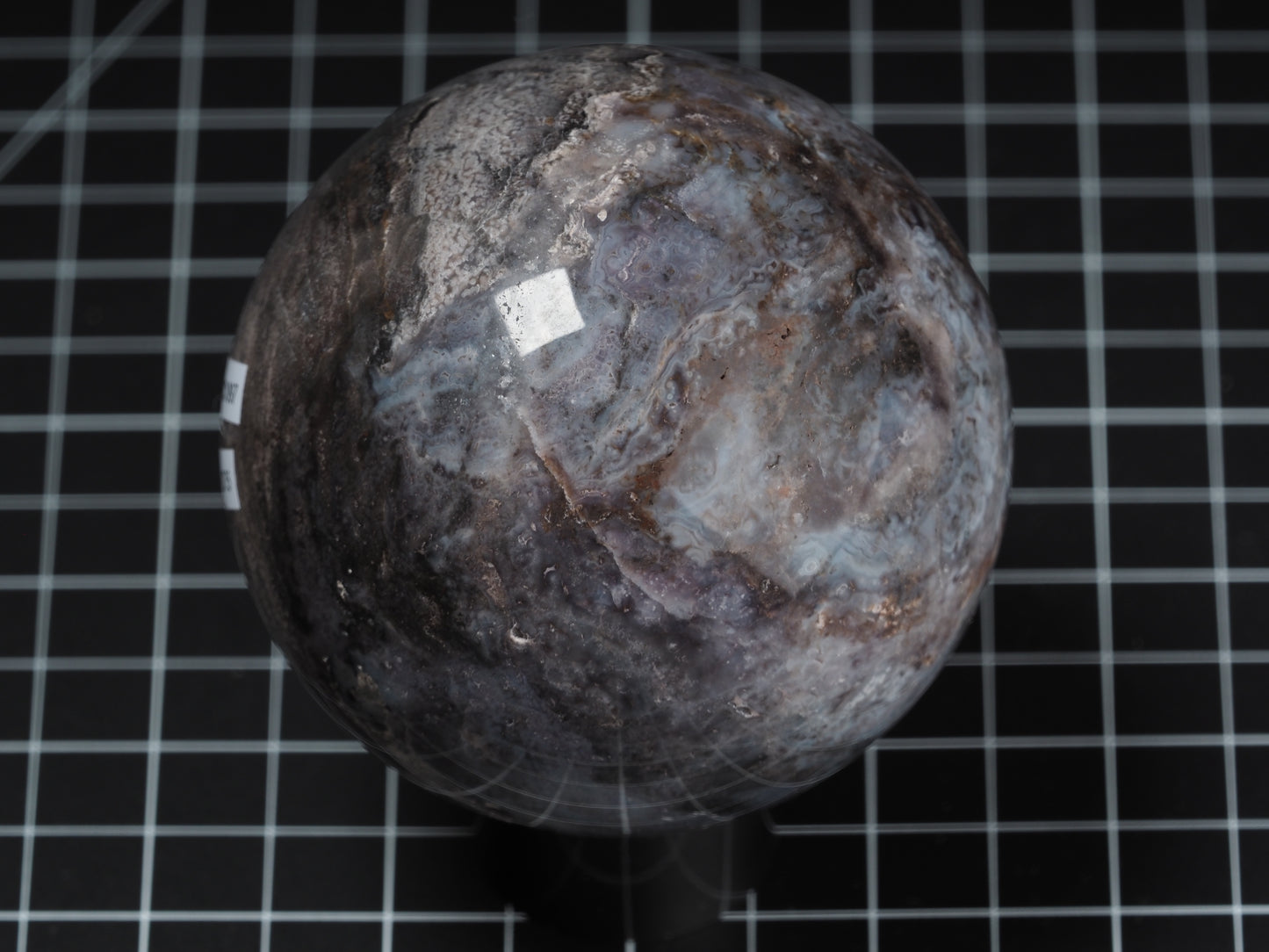 Luna Agate Sphere 3-1/4”