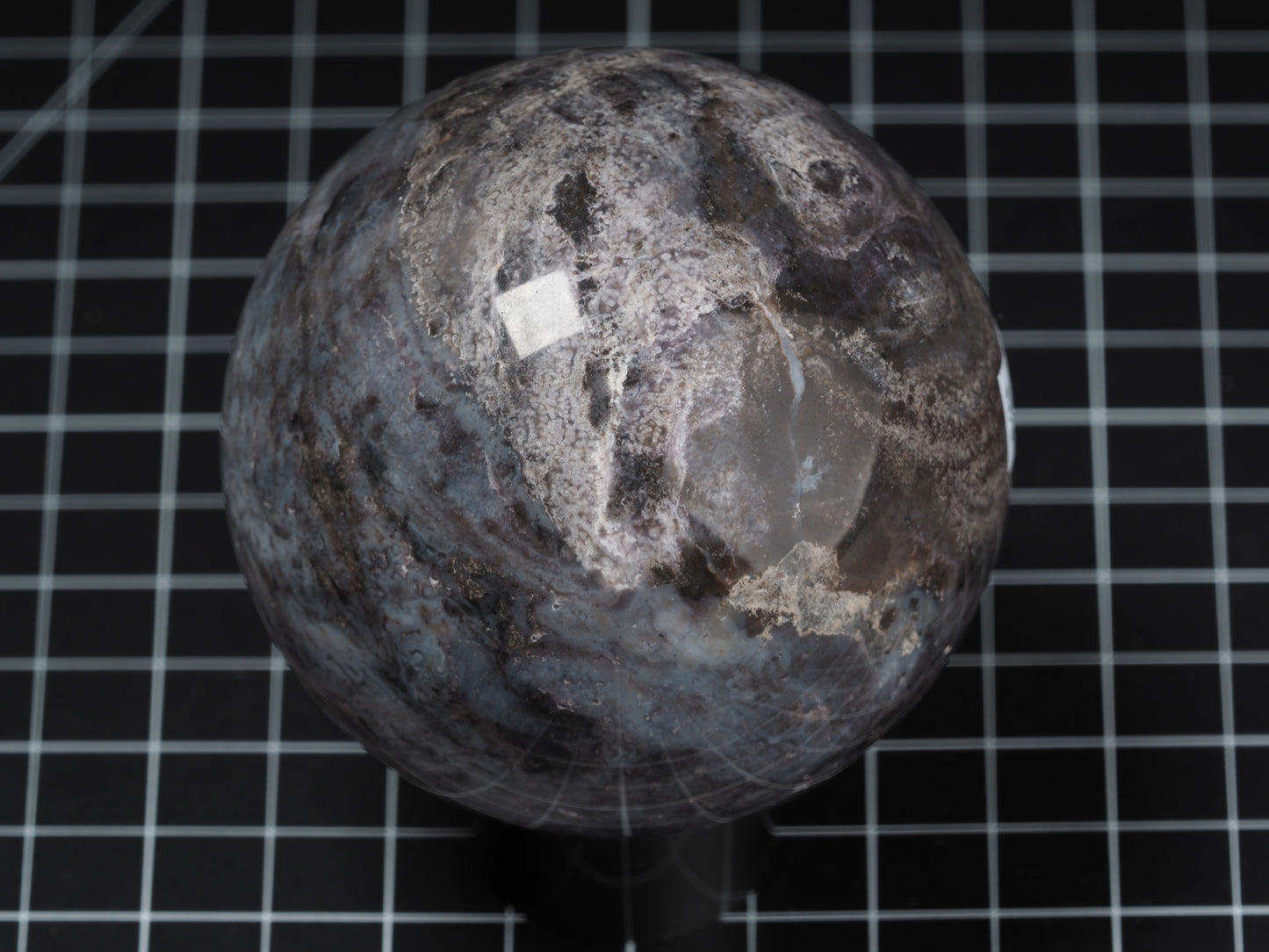 Luna Agate Sphere 3-1/4”