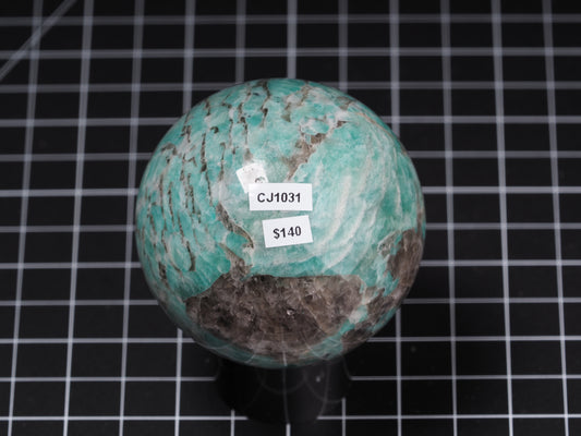 Amazonite Sphere 2-9/16”