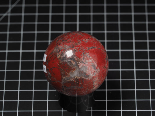 Red Brecciated Jasper Sphere 2-3/16”