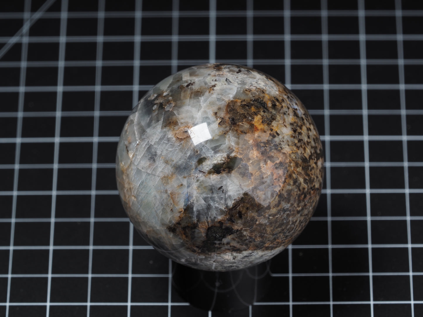 Moonstone Sphere 2-1/2”