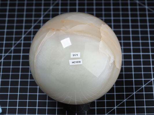 Verde Pachuca Onyx Calcite Sphere 4-1/2”