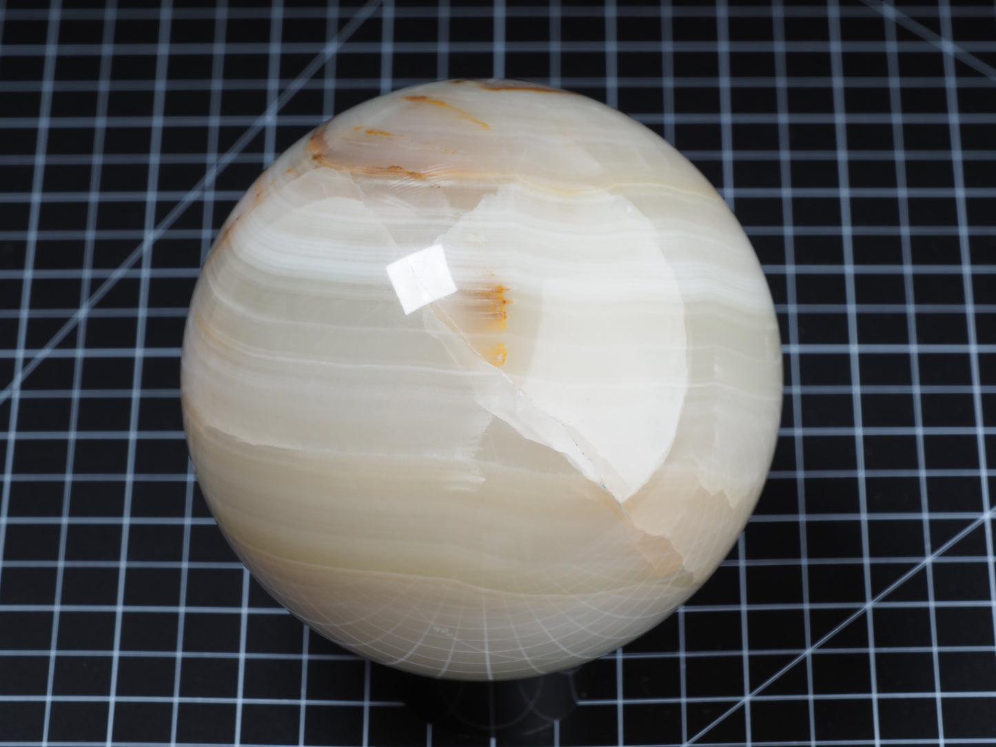 Verde Pachuca Onyx Calcite Sphere 4-1/2”