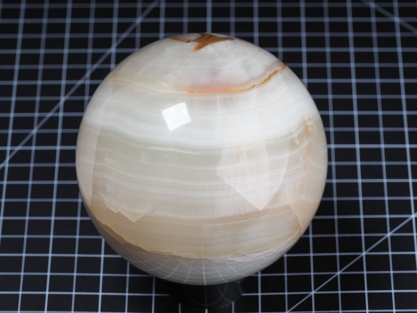 Verde Pachuca Onyx Calcite Sphere 4-1/2”