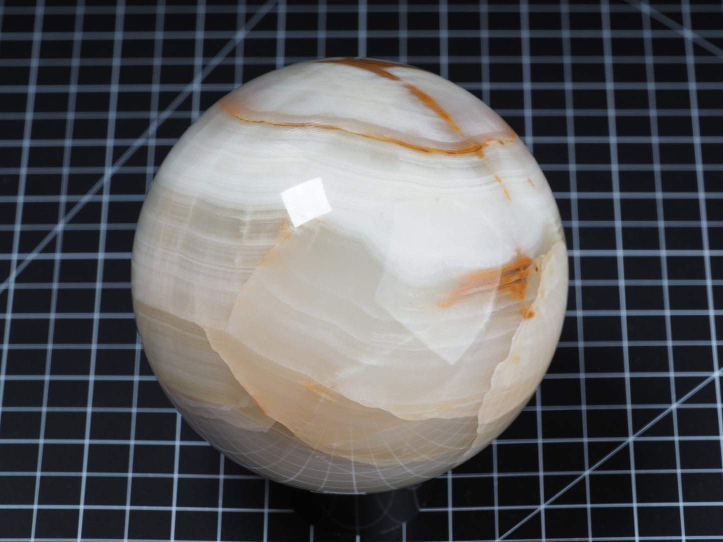 Verde Pachuca Onyx Calcite Sphere 4-1/2”
