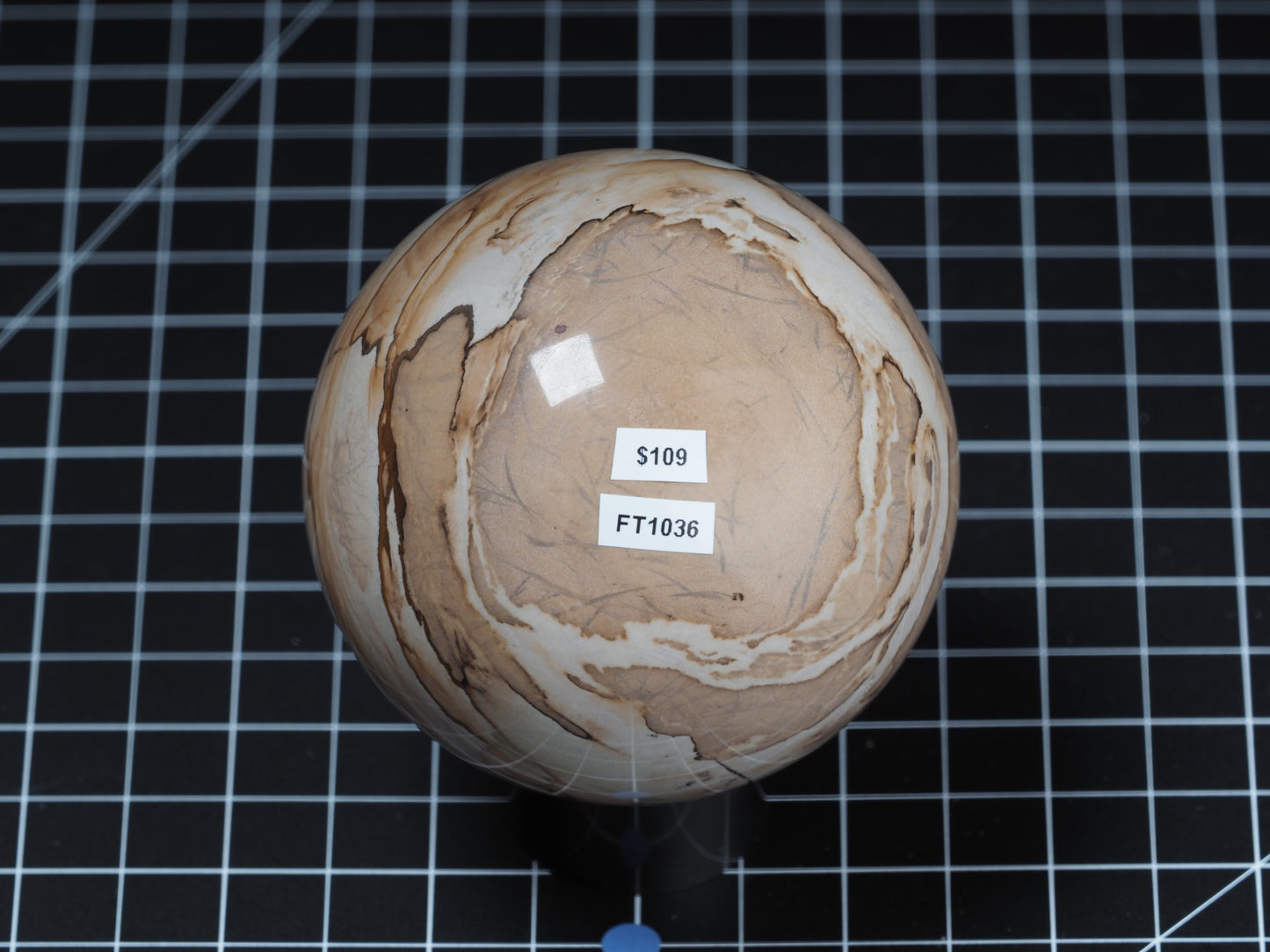 Owyhee Jasper Sphere 3-1/8”