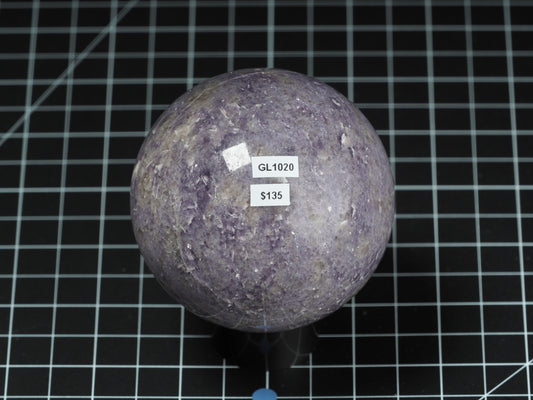 Lepidolite Sphere 3”