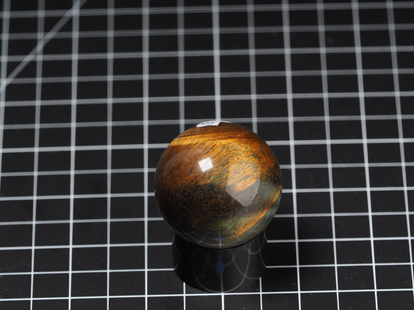 Variegated Tiger Eye Sphere 1-5/8”