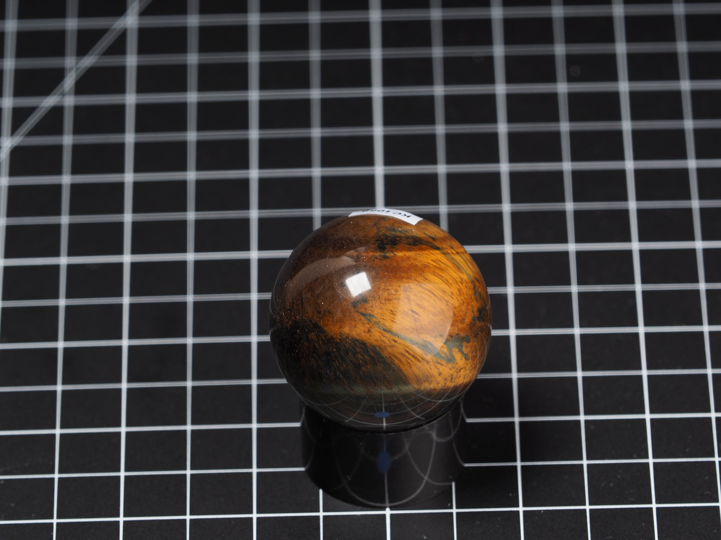 Variegated Tiger Eye Sphere 1-5/8”
