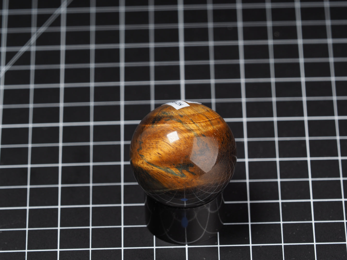 Variegated Tiger Eye Sphere 1-5/8”