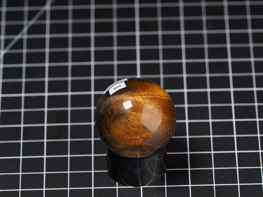 Variegated Tiger Eye Sphere 1-5/8”