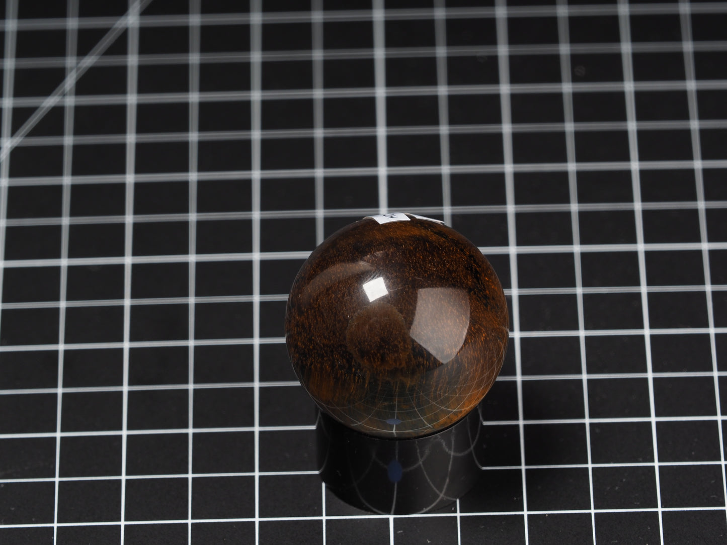 Variegated Tiger Eye Sphere 1-5/8”