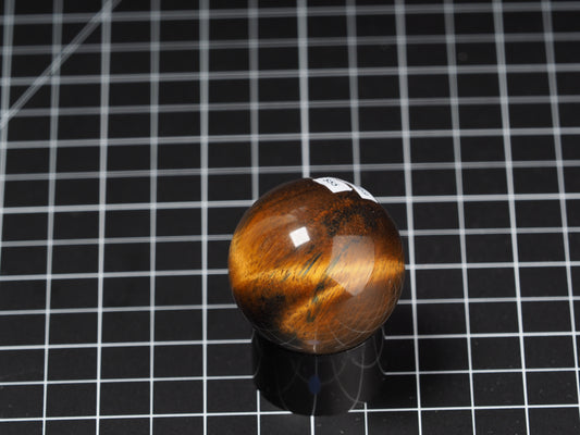 Variegated Tiger Eye Sphere 1-5/8”