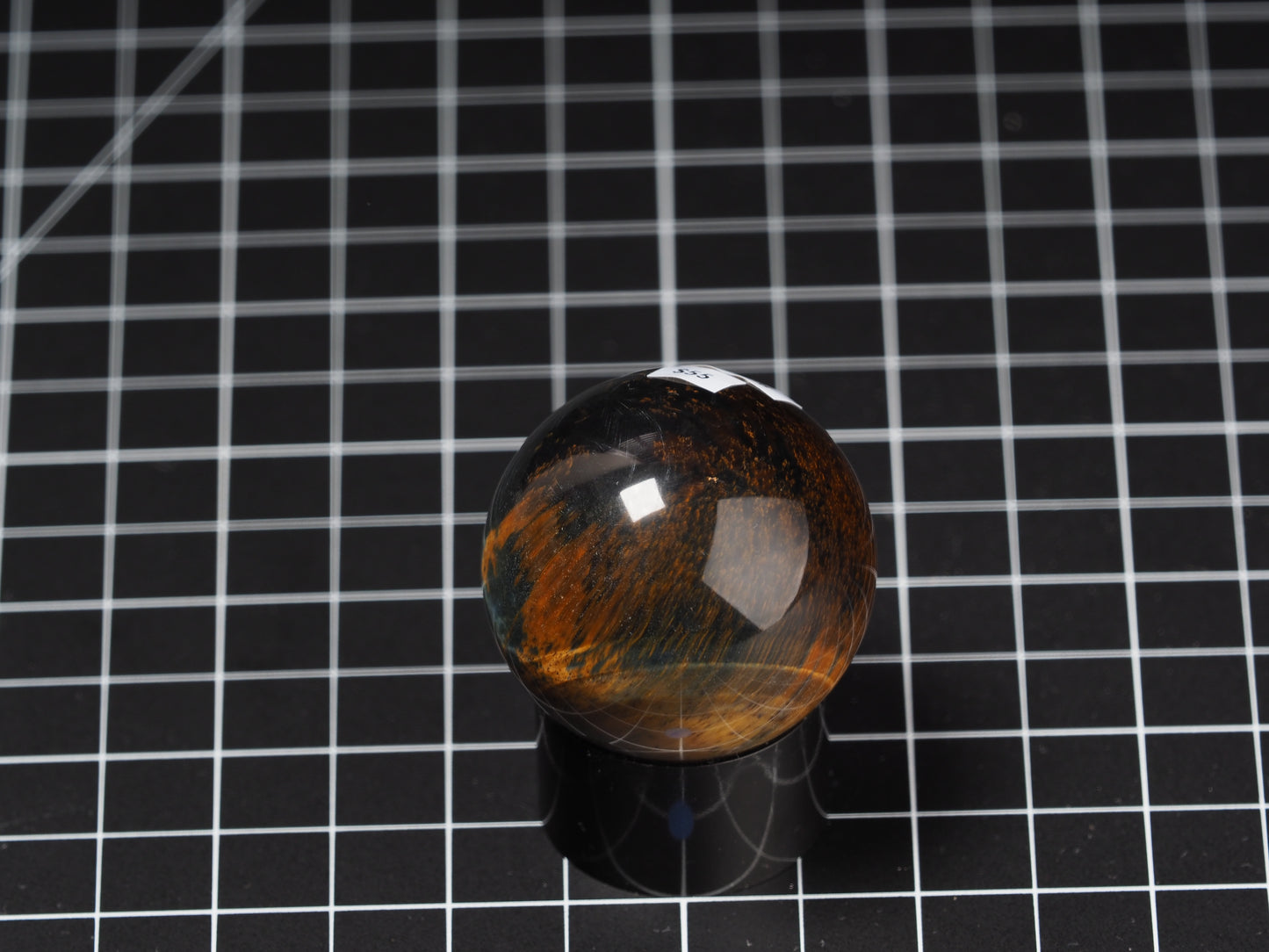 Variegated Tiger Eye Sphere 1-11/16”