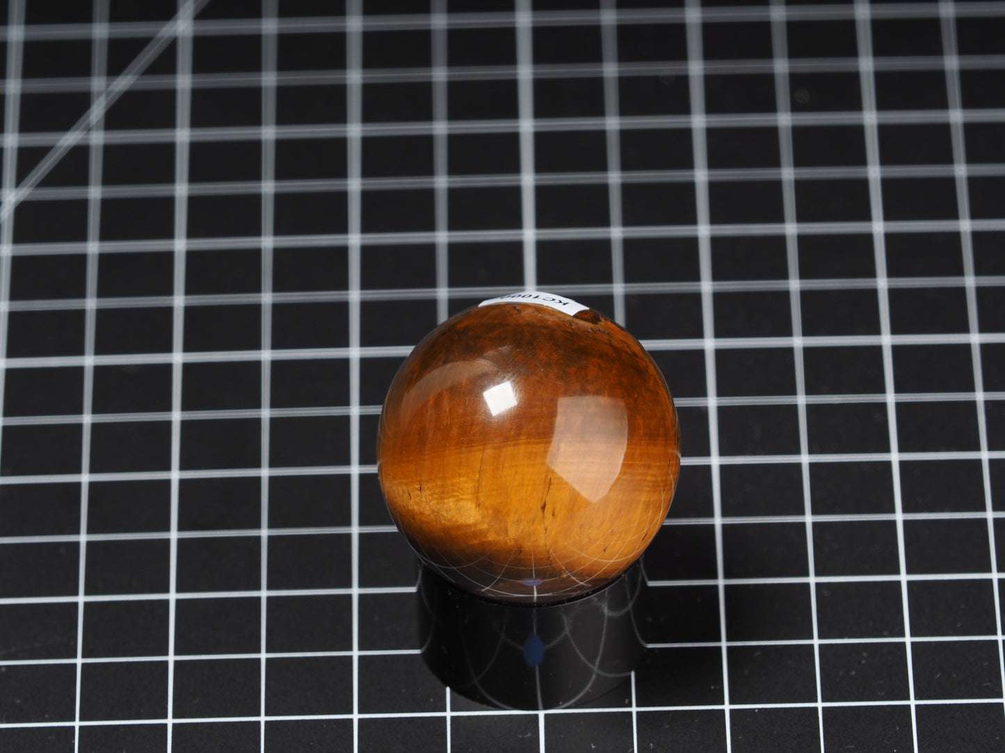 Variegated Tiger Eye Sphere 1-5/8”