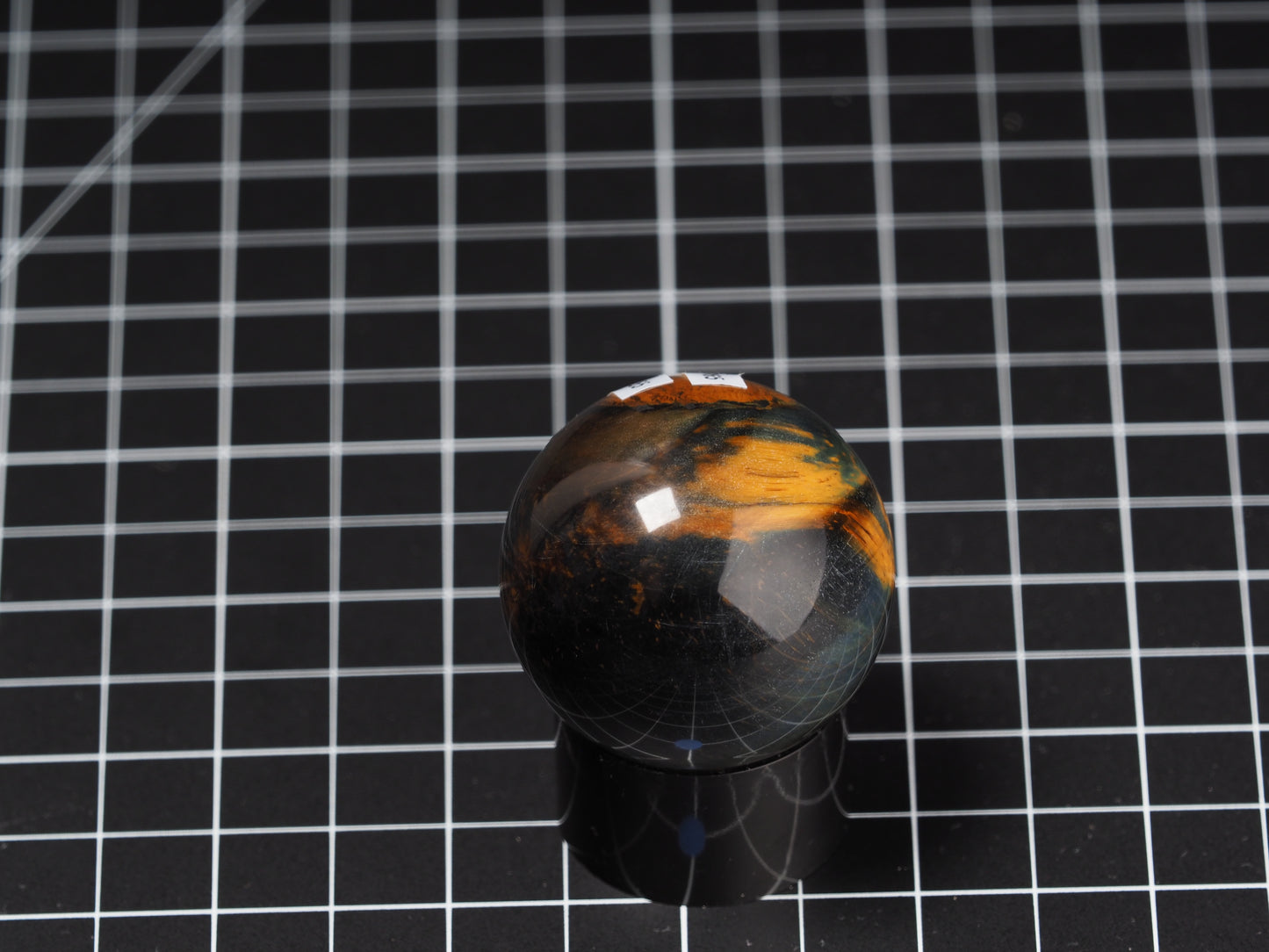 Variegated Tiger Eye Sphere 1-11/16”
