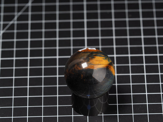 Variegated Tiger Eye Sphere 1-11/16”