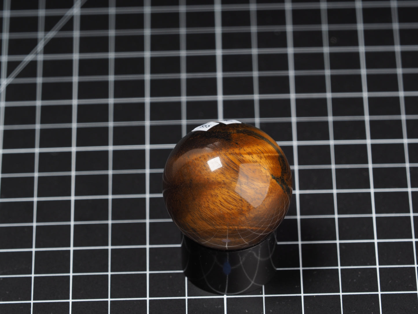 Variegated Tiger Eye Sphere 1-5/8”