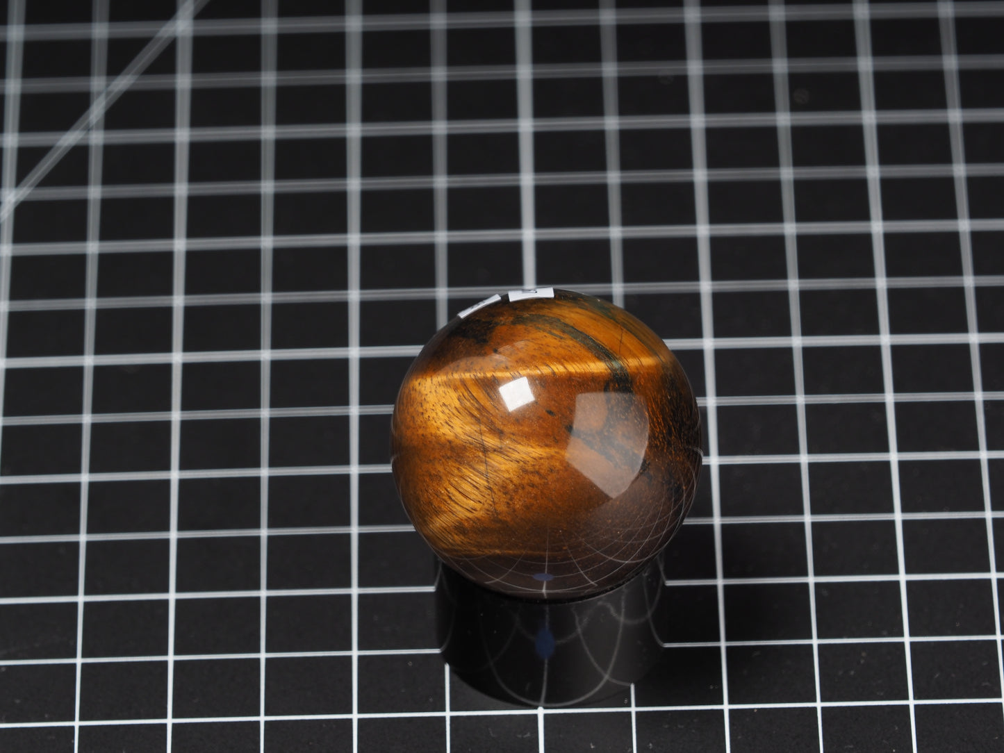Variegated Tiger Eye Sphere 1-5/8”
