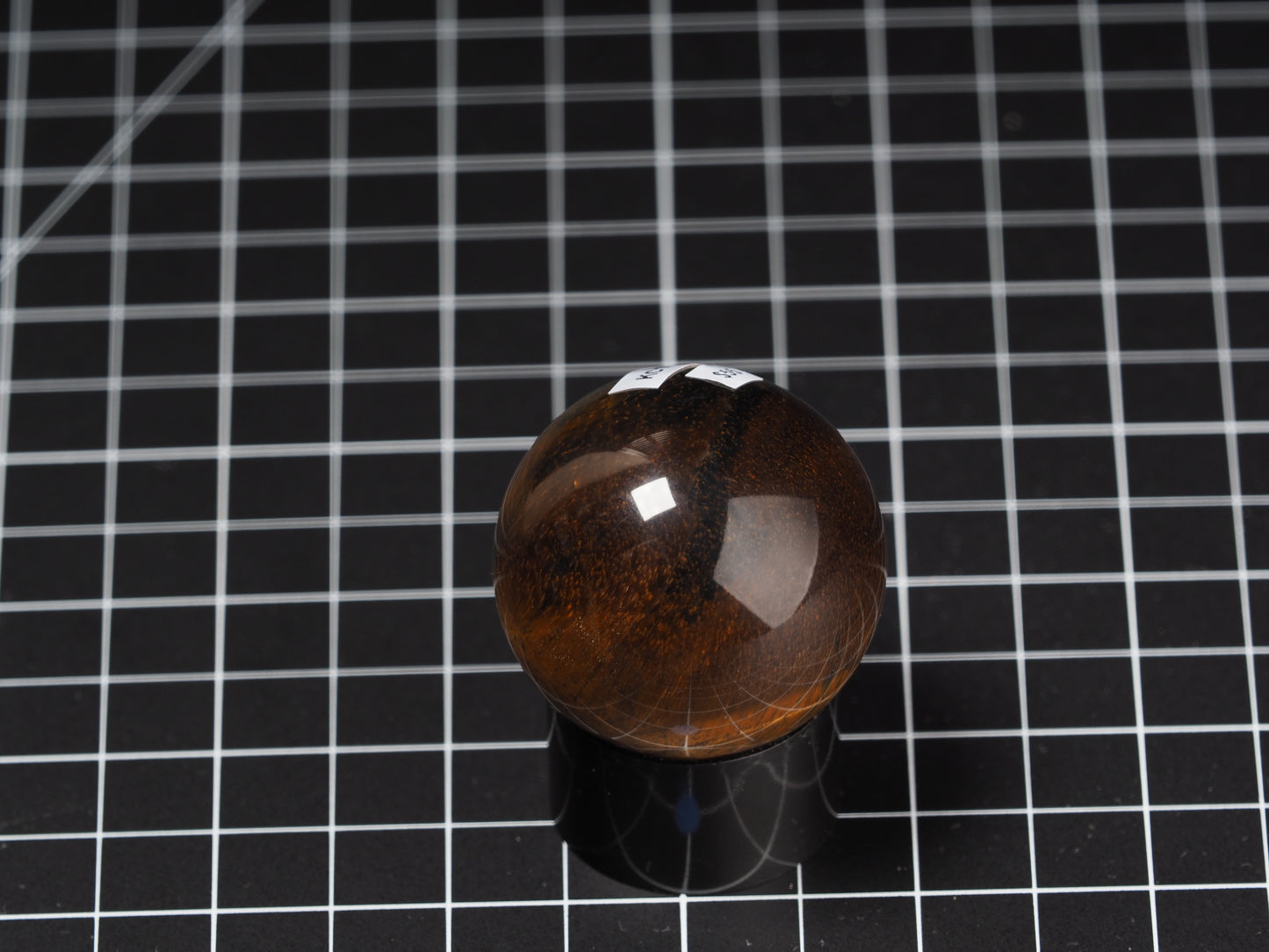 Variegated Tiger Eye Sphere 1-5/8”