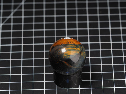 Variegated Tiger Eye Sphere 1-5/8”