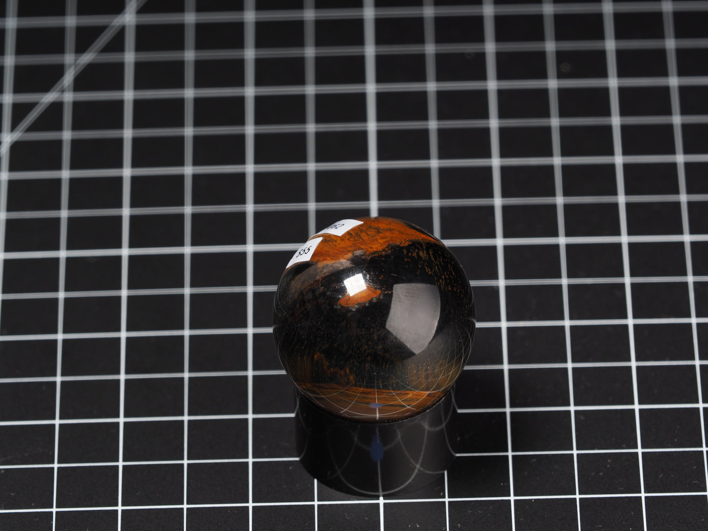 Variegated Tiger Eye Sphere 1-9/16”